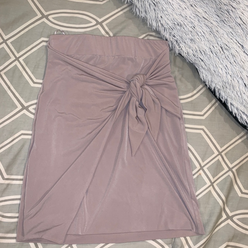 NWOT bodycon tie skirt from London